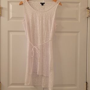 H&M Bathing suit cover up sheer leopard print